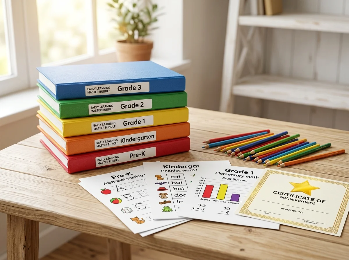 Turnkey Curriculum Binders with Answer Keys