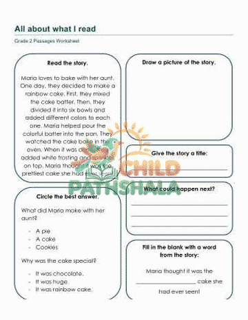 Live animated worksheet demonstration from Child Pathshala library