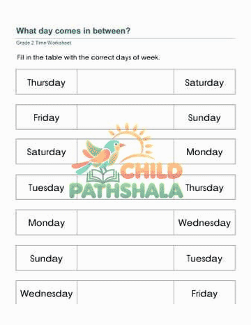 Live animated worksheet demonstration from Child Pathshala library