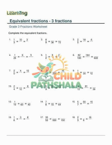 Live animated worksheet demonstration from Child Pathshala library