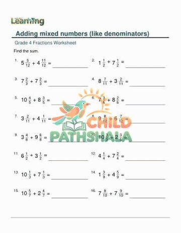 Live animated worksheet demonstration from Child Pathshala library