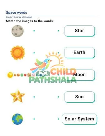Preview of Space Vocabulary