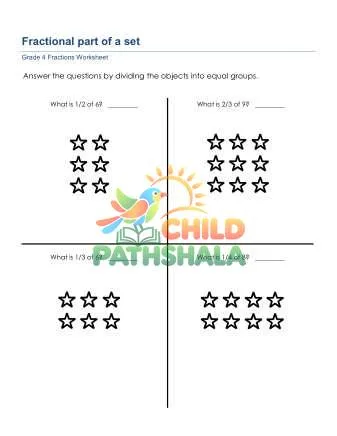 Preview of Fractional Part Set