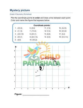 Preview of Coordinate Grid Picture