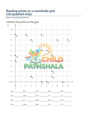 Geometry Reading Coordinate Grid 1q C