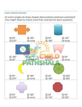Preview of Geometry Rotational Symmetry B