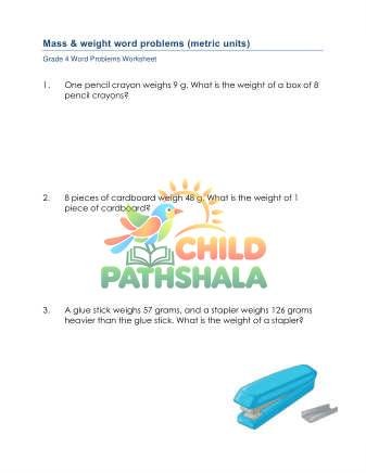 Mass Word Problems B
