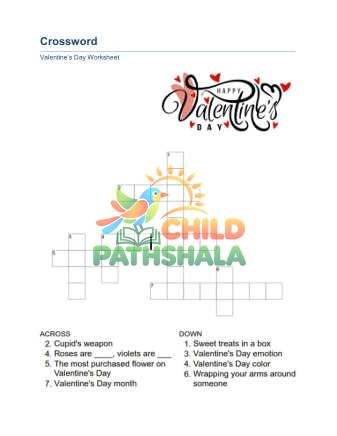 Preview of Valentine Crossword