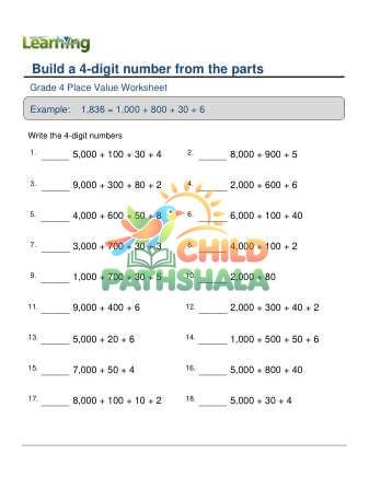 4 Digit Number From Parts B