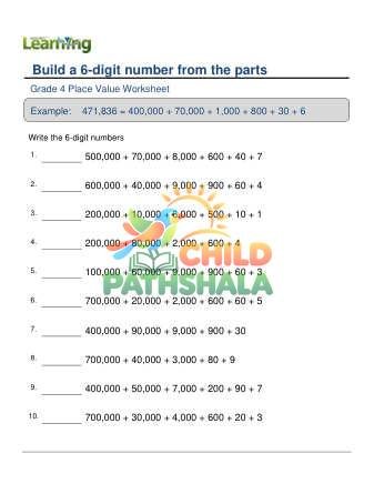 6 Digit Number From Parts C