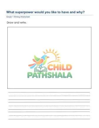 Preview of Draw Write Prompt