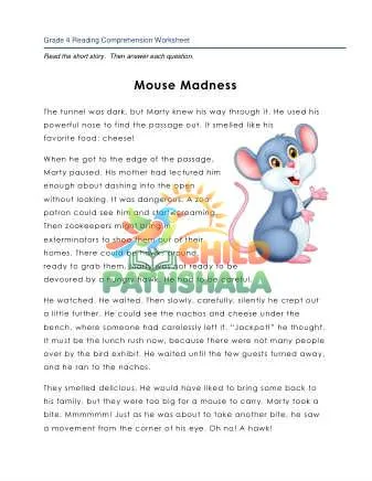 Preview of 4 Mouse Madness
