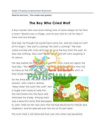 Preview of 4 Wolf