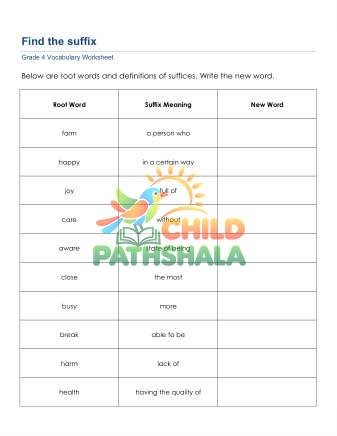Preview of Prefix Suffix Root Words 3