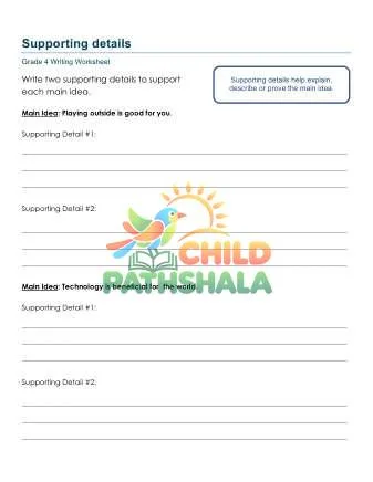 Preview of Supporting Details
