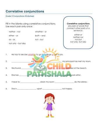 Correlative Conjunctions B