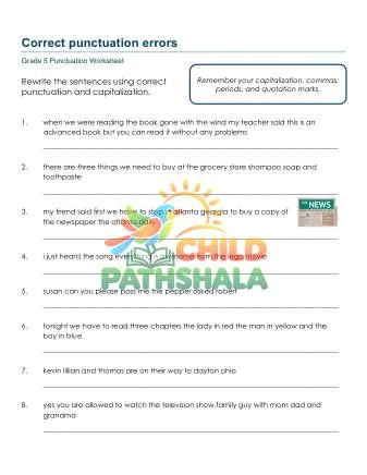 Preview of Punctuation Practice