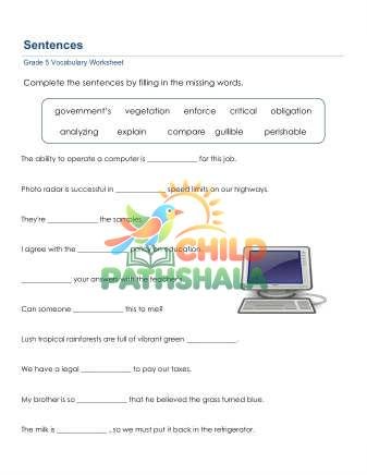 Sentences 1