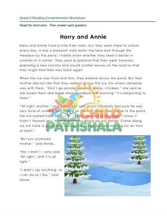5 Reading Harry And Annie