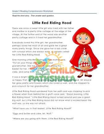 Preview of Story Riding Hood