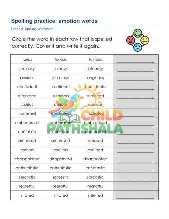 Spelling Challenge 5