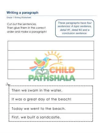 Preview of Paragraph Cut Paste
