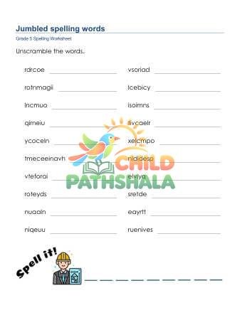 Jumbled Words 1