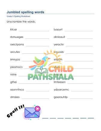 Preview of Jumbled Words 2