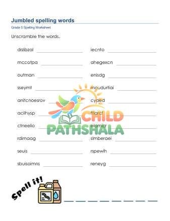 Preview of Jumbled Words 4