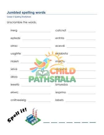 Preview of Jumbled Words 5