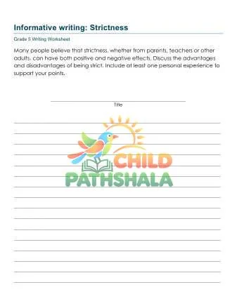 Preview of Informative Writing Prompt Gww