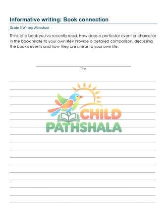 Preview of Informative Writing Prompt
