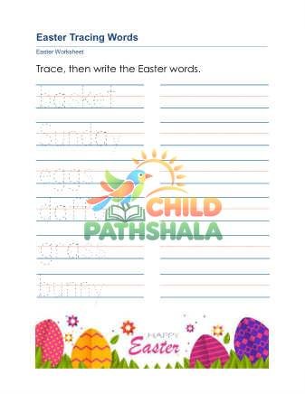 Easter Tracing C