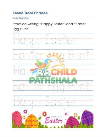 Easter Tracing D