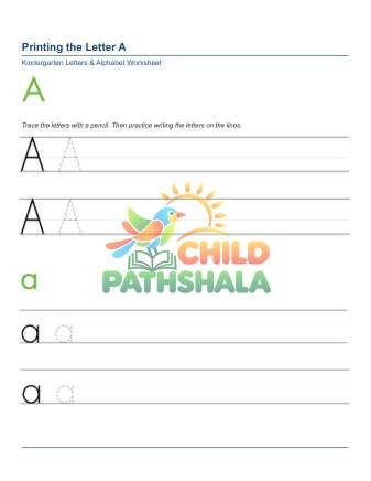 Printing Letters A