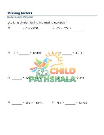 Missing Factor Solve By Long Division A