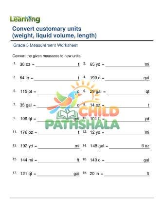 Converting Units Mixed With Decimals A