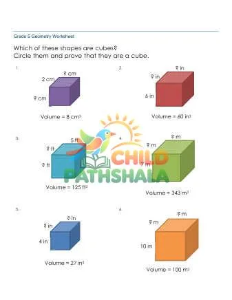 Preview of Geometry Cubes