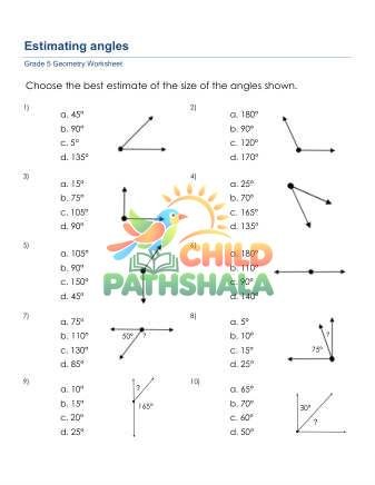Geometry Estimate Angles A
