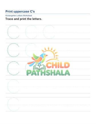 Printing Uppercase Letters C