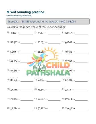 Mixed Rounding 4or5 Digit C