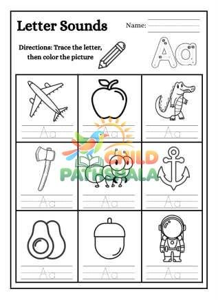 Tracing Part 6 Worksheet for Grade 1