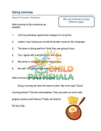 Preview of Commas A