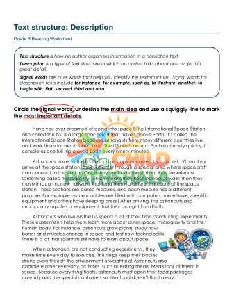 Preview of Descriptive Text