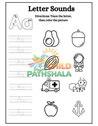 Tracing Part 9 Worksheet for Grade 1