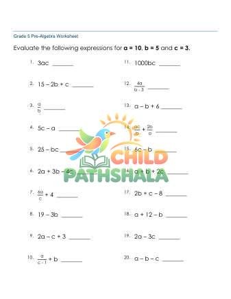 Expressions 2 Variables D
