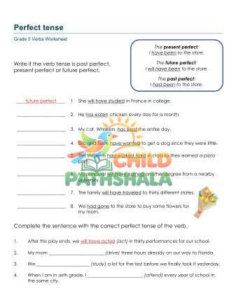Preview of Perfect Tense A