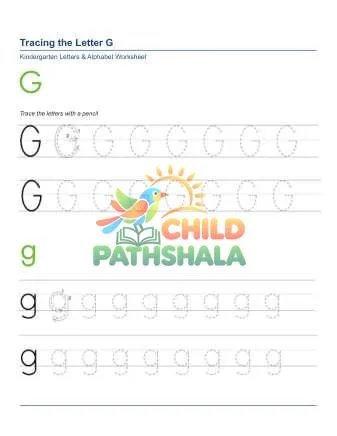 Preview of Tracing Letters G