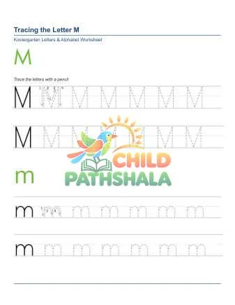 Preview of Tracing Letters M
