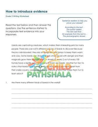 Preview of Text Evidence Dwb